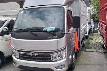 二手福田 时代领航S1 1.5L 129马力 CNG 3.94米排半仓栅式小卡(国六) 单桥 东安二手载货车 蓝牌图片