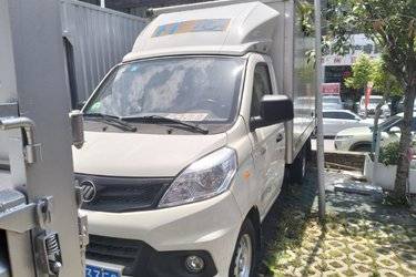 二手福田 祥菱V1 1.5L 112马力 汽油 单排微卡宣传车(国五) 单桥 东安二手载货车图片