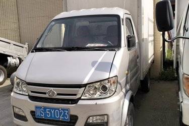 二手长安跨越 新豹MINI 1.1L 64马力 2.585米单排厢式微卡(国五) 单桥 东安二手载货车 蓝牌图片