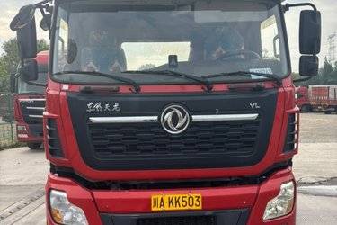 二手东风商用车 天龙VL重卡 400马力 6X4牵引车(国五) 双驱 雷诺二手牵引车 黄牌