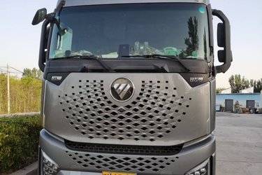 二手福田 欧曼银河 660马力 6X4 AMT自动挡牵引车(国六)(气囊)(国六) 双驱 福田康明斯二手牵引车 黄牌图片