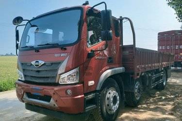 二手福田 时代领航ES5 220马力 6X2 6.8米排半栏板载货车(国六) 前四后四 潍柴二手载货车 黄牌图片