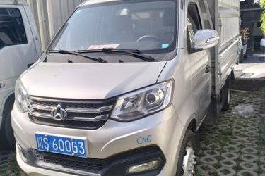 二手长安跨越王X1 1.6L 105马力 CNG 3.05米单排仓栅式微卡(后单胎)(国六) 单桥 东安二手载货车 蓝牌图片
