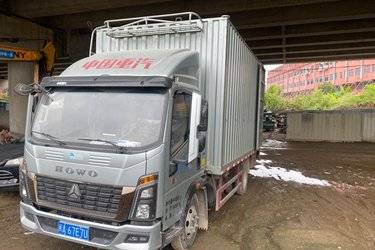 二手中国重汽HOWO 统帅 150马力 3.65米单排厢式轻卡(星瑞6档)(国六) 单桥 中国重汽二手载货车 蓝牌图片