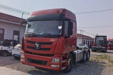 二手福田 欧曼GTL 6系重卡 430马力 6X4牵引车(国五) 双驱 康明斯二手牵引车 黄牌图片