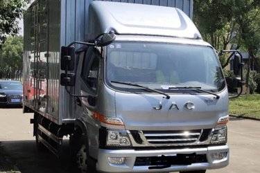 二手江淮 骏铃V6 152马力 4.15米单排厢式载货车(国六) 单桥 云内动力二手载货车 蓝牌图片