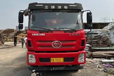 二手三环十通 昊龙 豪华版 270马力 8X4 7.2米自卸车(国六)(10挡变速箱)(国六) 前四后八 玉柴二手自卸车 黄牌图片