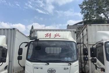 二手解放 J6F 4.5T 4.21米单排纯电动厢式轻卡  二手电动卡车电动载货车图片