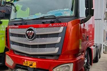 二手福田 欧曼EST 6系重卡 490马力 6X4牵引车(国五) 双驱 康明斯二手牵引车 黄牌图片