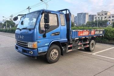 二手江淮 新康铃H5 156马力 3.85米排半栏板轻卡(国五) 单桥 云内动力二手载货车 蓝牌图片