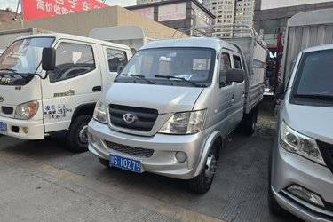 二手昌河 福瑞达K22 标准型 1.5L 116马力 汽油 2.55米双排仓栅式微卡(国六) 单桥 东安二手载货车 蓝牌图片