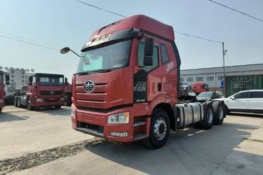 二手一汽解放 J6P 质惠版2.0 460马力 6X4牵引车(国六) 双驱 锡柴二手牵引车 黄牌图片