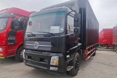 二手东风商用车 天锦中卡 180马力 4X2 7.7米厢式载货车(国五) 单桥 康明斯二手载货车 黄牌