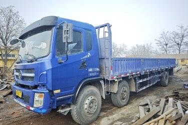 二手陕汽商用车 轩德X6中卡 复合版 220马力 6X2 9.5米栏板载货车(国四) 前四后四 潍柴二手载货车 黄牌