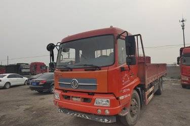 二手东风商用车 天锦VR 180马力 4X2 6.75米栏板载货车(国五) 单桥 东风二手载货车 黄牌图片