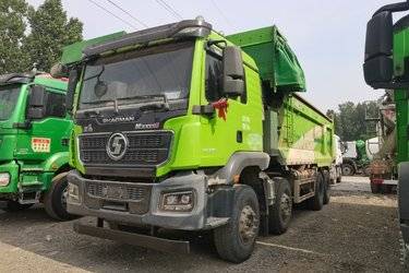 二手陕汽重卡 德龙M3000S 城建标准版 400马力 8X4 6.8米自卸车(国六) 前四后八 潍柴二手自卸车 黄牌图片