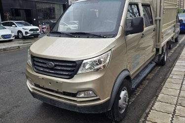 二手南骏汽车 瑞帅F2系 豪华版 2.2L 82马力 2.9米双排仓栅式微卡(国五) 单桥 全柴二手载货车 蓝牌图片