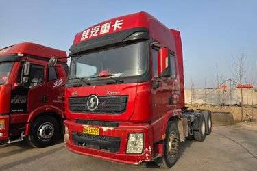 二手陕汽重卡 德龙X3000 轻量化版 460马力 6X4牵引车(国五) 双驱 潍柴二手牵引车 黄牌图片