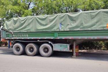 二手10.50米x2.55米 3轴 自卸式半挂车图片
