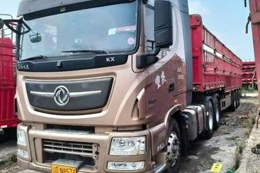 二手东风商用车 天龙旗舰KX 560马力 6X4牵引车(国五) 双驱 东风二手牵引车 黄牌
