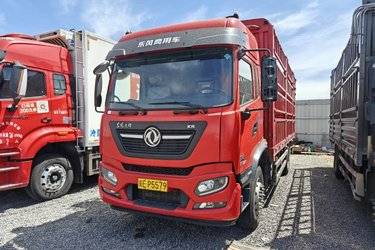 二手东风商用车 天锦KR 星耀版 260马力 4X2 6.8米仓栅式载货车(国六) 单桥 东风康明斯二手载货车 黄牌