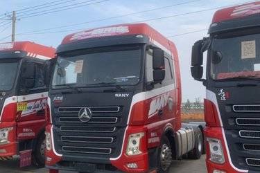 二手三一集团 英雄版 500马力 6X4牵引车(国五) 双驱 潍柴二手牵引车 黄牌
