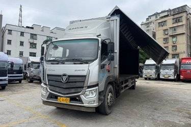 福田 欧航R系 220马力 9.78米厢式载货车(速比4.333)(国六) 单桥 康明斯二手载货车 黄牌