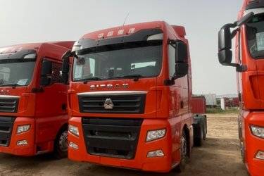 二手中国重汽 汕德卡SITRAK G7重卡 480马力 6X4牵引车(国五) 双驱 曼二手牵引车 黄牌图片
