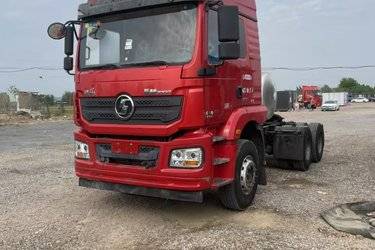 二手陕汽重卡 德龙新M3000 460马力 6X4 LNG牵引车(国六)) 双驱 潍柴二手牵引车 黄牌图片