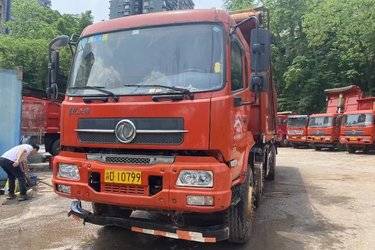 二手东风商用车 天锦重卡 310马力 8X4 7.3米自卸车(国五) 前四后八 东风二手自卸车 黄牌