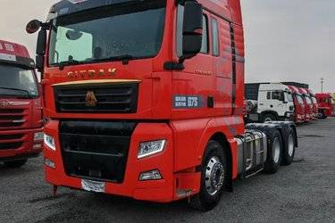 二手中国重汽 汕德卡SITRAK G7S重卡 510马力 6X4 AMT自动档牵引车(国六) 双驱 曼二手牵引车 黄牌图片