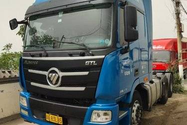 二手福田 欧曼GTL 北方版 470马力 6X4 AMT自动挡牵引车(国六) 双驱 康明斯二手牵引车 黄牌图片