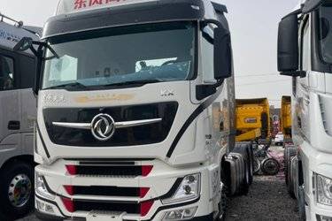 二手东风商用车 天龙旗舰KX 王者版 600马力 6X4 牵引车(国六)(3.64速比)(国六) 双驱 康明斯二手牵引车 黄牌