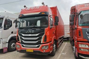 二手江淮 格尔发K5W重卡 轻量化版 240马力 4X2 9.5米厢式载货车(国五) 单桥 玉柴二手载货车 黄牌