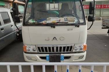 二手江淮 骏铃E3 102马力 3.37米排半栏板轻卡(国五) 单桥 全柴二手载货车 蓝牌