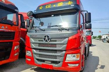 二手大运 新N8E重卡 钜赢3.0版 440马力 6X4牵引车(国六) 双驱 康明斯二手牵引车 黄牌图片