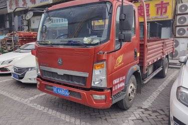 二手中国重汽HOWO 统帅 148马力 单排轻卡底盘(国五) 单桥 云内动力二手载货车图片