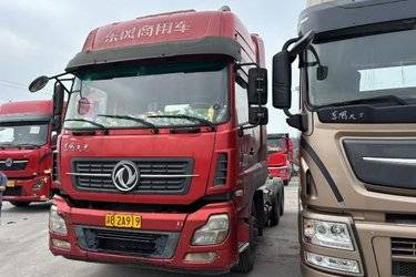 二手东风商用车 天龙重卡 480马力 6X4牵引车(国五) 双驱 东风二手牵引车 黄牌