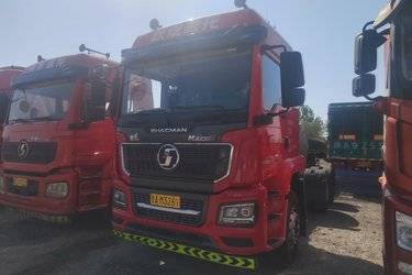二手陕汽重卡 德龙M3000S 菁英版 480马力 6X4 LNG牵引车(国六) 双驱 潍柴二手牵引车 黄牌图片