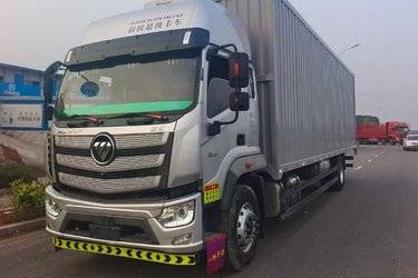 二手福田 欧航R系 220马力 4X2 9.78米厢式载货车(国六) 单桥 福田康明斯二手载货车 黄牌