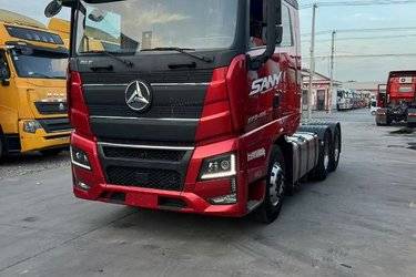 二手三一集团 江山版 485马力 6X4 牵引车(国六) 双驱 潍柴二手牵引车 黄牌图片