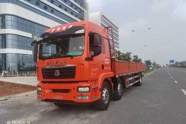二手中国重汽 汕德卡SITRAK G5重卡 280马力 6X2 9.52米栏板载货车(国五) 前四后四 曼二手载货车 黄牌图片