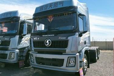二手陕汽重卡 德龙X5000 经典版 530马力 6X4 LNG牵引车(国六) 双驱 潍柴二手牵引车 黄牌图片