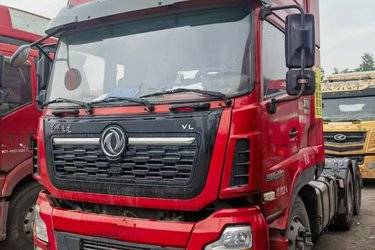 二手东风商用车 天龙VL重卡 450马力 6X4牵引车(国五) 双驱 东风二手牵引车 黄牌