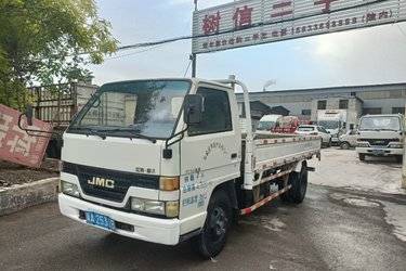 二手江铃 顺达 普通款 109马力 4.22米单排栏板轻卡(国四) 单桥 江西五十铃二手载货车 蓝牌图片