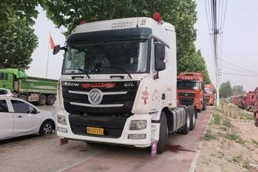 二手福田 欧曼GTL 9系重卡 超能版 460马力 6X4牵引车(国五) 双驱 福田康明斯二手牵引车 黄牌图片