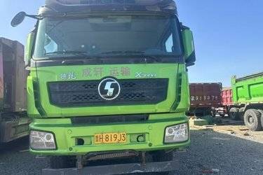 二手陕汽重卡 德龙X3000 350马力 6X4 5.6米自卸车(国五) 后八轮 潍柴二手自卸车 黄牌