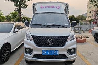 二手福田 祥菱V3 2.0L 122马力 CNG 3.7米单排仓栅式微卡(国六) 单桥 东安二手载货车 蓝牌图片