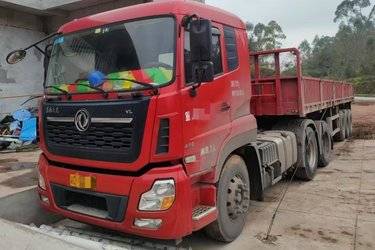 二手东风商用车 天龙VL重卡 400马力 6X4牵引车(国五) 双驱 东风二手牵引车 黄牌