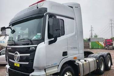 二手福田 欧曼GTL 基本型 520马力 6X4 牵引车(国六) 双驱 福田康明斯二手牵引车 黄牌